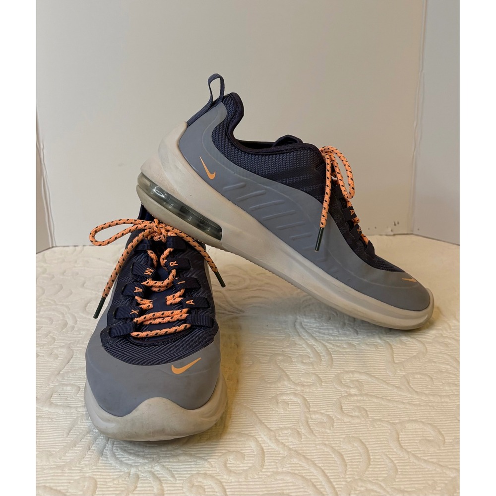 Nike Air Max Axis Women's Athletic Shoes AA2167 500 Navy Orange Size 8.5 / 9